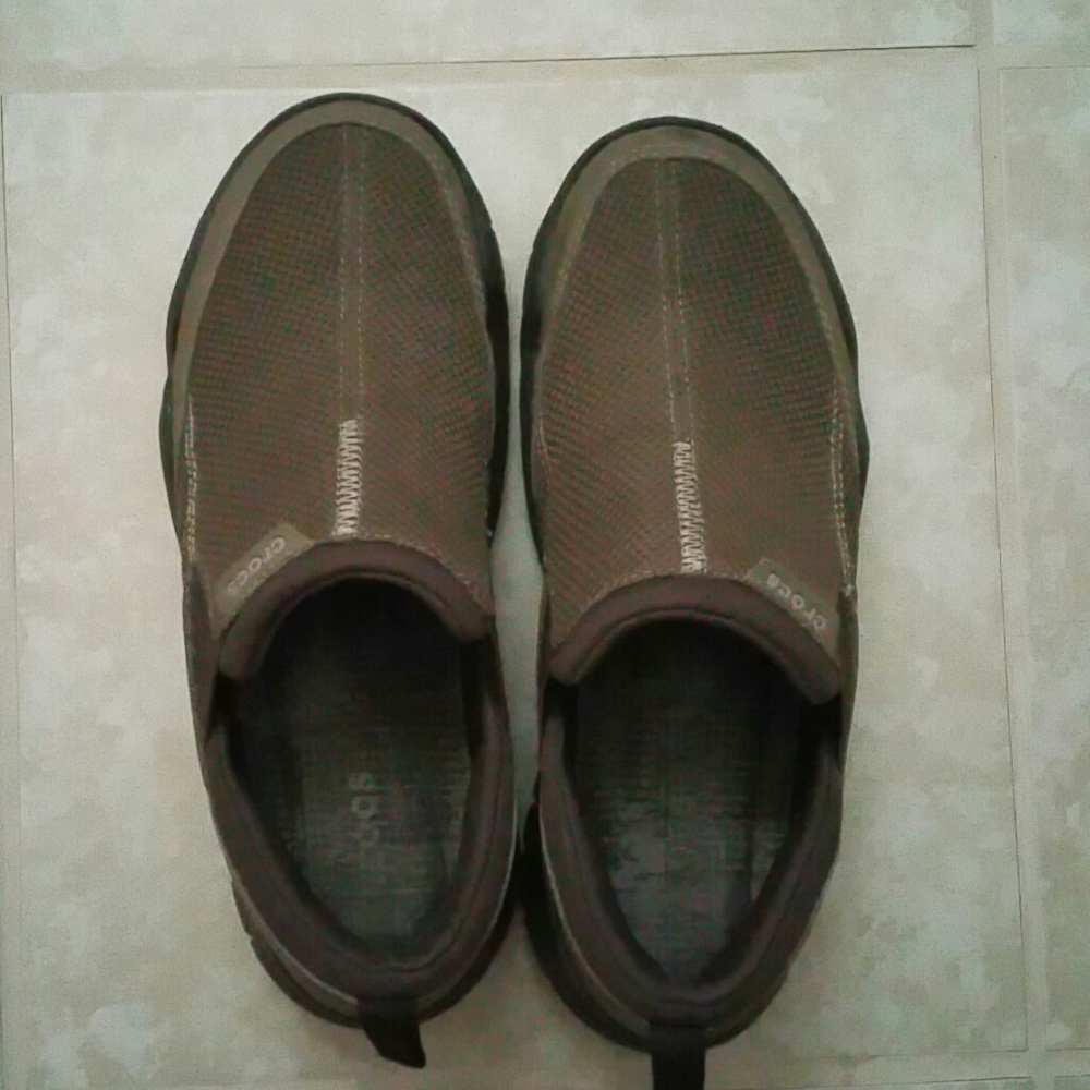 Crocs Men’s Slip-on Shoes Brown 9
